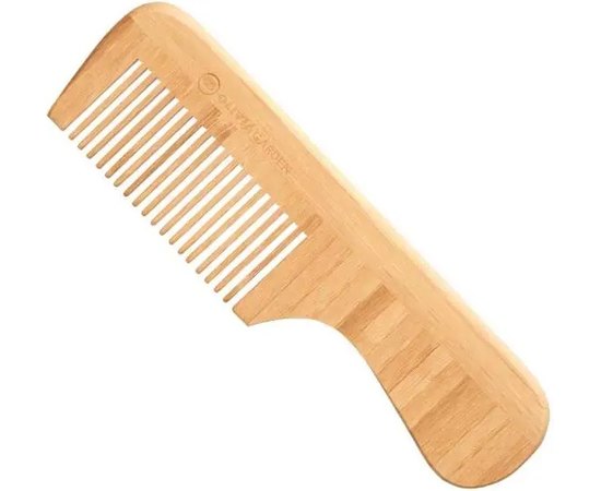 Гребінець для волосся бамбуковий Olivia Garden Bamboo Touch Comb 3, фото 