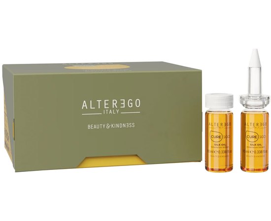 Интенсивный лосьон с шелковым маслом Alter Ego CureEgo Silk Oil Intensive Treatment, 12x10 ml