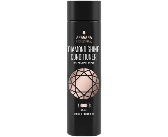 Кондиционер Бриллиантовый блеск для всех типов волос Anagana Diamond Shine Conditioner