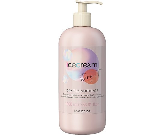 Inebrya Conditioner Dry-T Кондиціонер для сухих, кучерявих і фарбованого волосся, фото _ab__is.image_number.default