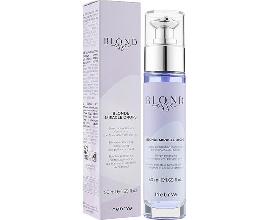 Капли для идеального блонда Inebrya Blondesse Miracle Drops, 50 ml, изображение 2