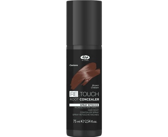 Фарбуючий спрей для коренів Lisap ReTouch Root Concealer Spray, 75 ml, фото _ab__is.image_number.default