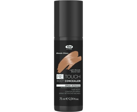 Фарбуючий спрей для коренів Lisap ReTouch Root Concealer Spray, 75 ml, фото _ab__is.image_number.default