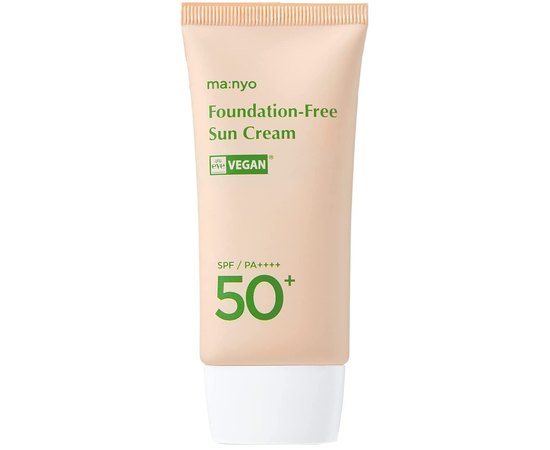 Крем солнцезащитный с тонирующим действием Manyo Foundation-Free Sun Cream SPF50, 50 ml, изображение 2