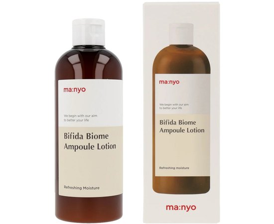 Лосьйон живильний з комплексом біфідолактобактерій Manyo Bifida Biome Ampoule Lotion, 300 ml, фото _ab__is.image_number.default