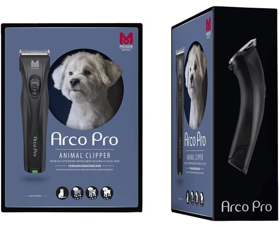 Машинка для стрижки животных Moser Arco Pro 1876-0063 Black, изображение 6