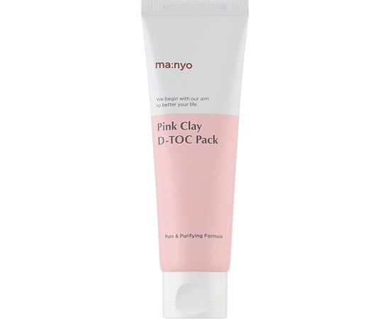 Маска глиняна для глибокого очищення пір Manyo Pink Clay D-TOC Mask, 75 ml, фото 
