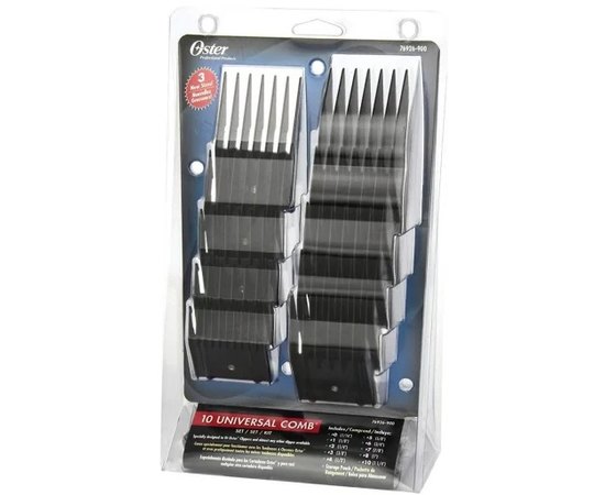 Набір перукарських насадок на пружині Oster 076926-900-00, 10 шт, фото _ab__is.image_number.default