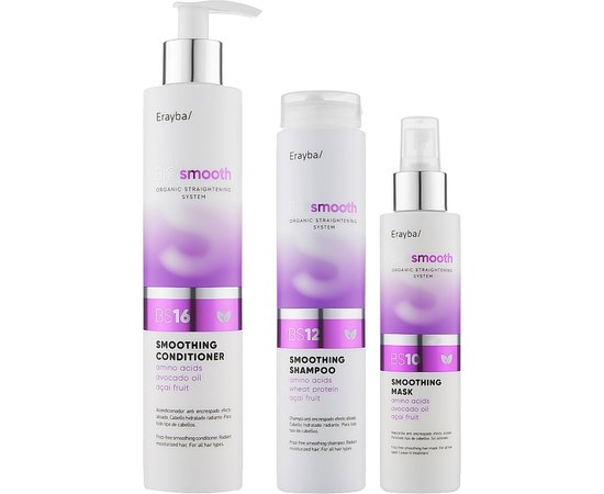Набір для випрямлення волосся Erayba Bio Smooth Smoothing After Care Kit, фото _ab__is.image_number.default