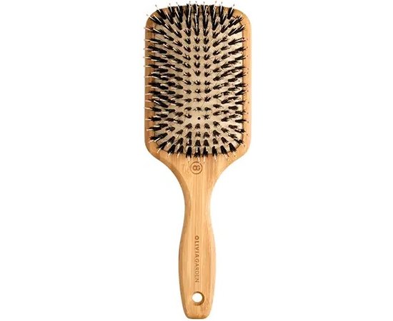 Щетка массажная Olivia Garden Bamboo Touch Detangle Combo, изображение 5