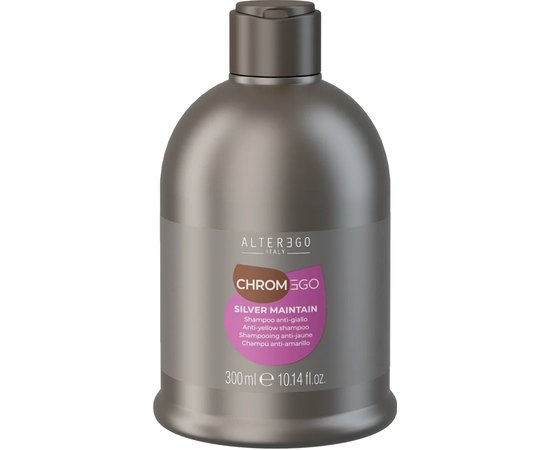 Сріблястий шампунь проти жовтизни Alter Ego ChromEgo Silver Maintain Shampoo, фото 