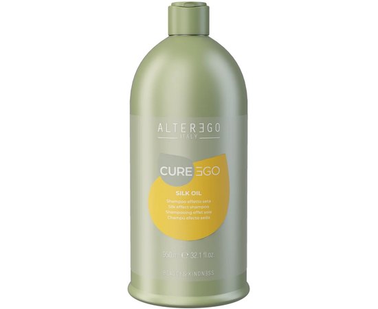 Шампунь с маслом шелка Alter Ego CureEgo Silk Oil Shampoo, изображение 3
