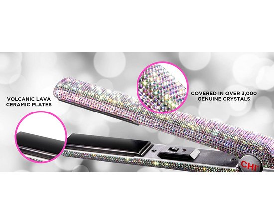 Утюжок для волос CHI The Sparkler Lava Ceramic Hairstyling Iron Special Edition, изображение 4