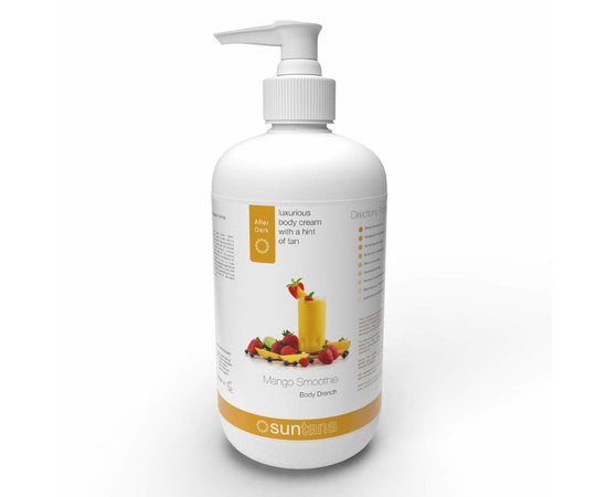 Увлажняющий крем-пролонгатор с элементами автозагара Suntana Mango Smoothie, 250 ml, изображение 2