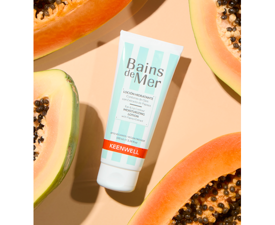 Увлажняющий лосьон для кожи вокруг глаз и губ с экстрактом папайи Keenwell Eye & Lip Contour Moisturizing Lotion with Papaya Extract, 100 ml, изображение 2