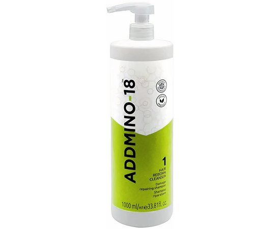 Відновлюючий шампунь для волосся Addmino-18 Hair Reborn Damage Repairing Shampo, фото _ab__is.image_number.default