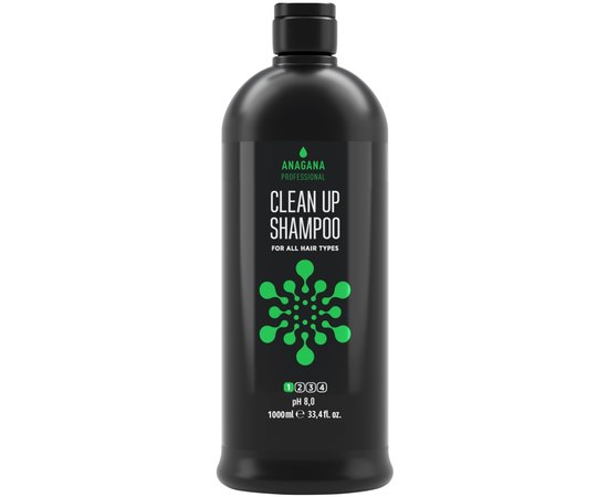 Шампунь Глибоке очищення для всіх типів волосся Anagana Clean Up Shampoo, фото 