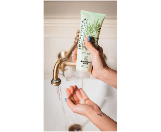 Скраб для тела Australian Gold Hemp Nation Agave & Lime Body Scrub, 237 ml, изображение 2