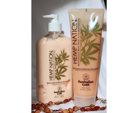 Гель для душа Australian Gold Hemp Nation Sparkling Citrus Body Wash, 230 ml, изображение 2