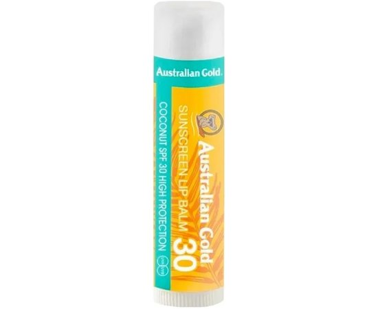 Бальзам для губ Australian Gold Sunscreen Lip Balm SPF 30 High Protection, 4.2 g, фото _ab__is.image_number.default
