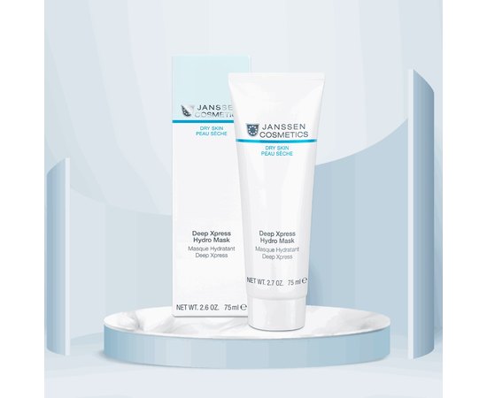 Маска глубокое увлажнение Janssen Cosmeceutical Dry Skin Deep Xpress Hydro Mask, 75 ml, изображение 2