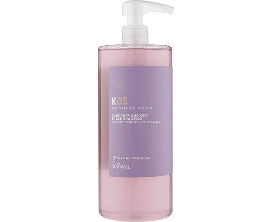 Шампунь для восстановления баланса секреции сальных желез Kaaral K05 Sebum Balancing Shampoo, изображение 2