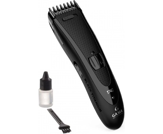 Машинка для стрижки волос GA.MA Black Titanium T742 GM4510, изображение 2