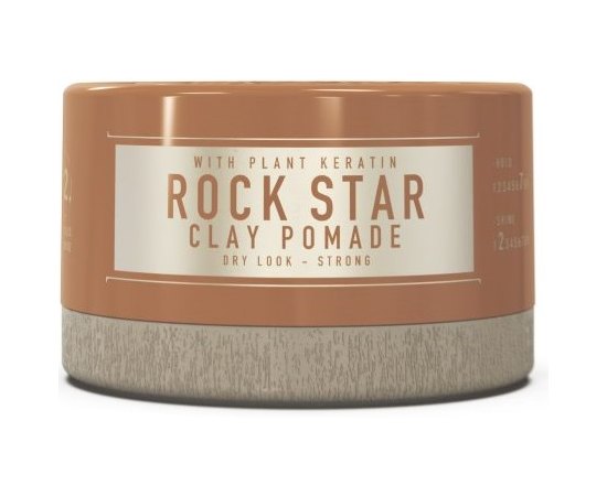 Матовая глиняная паста для волос Rock Star Clay Pomade Immortal INF-101, 150ml