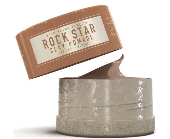 Матовая глиняная паста для волос Immortal Infuse Rock Star Clay Pomade, 150 ml, изображение 2