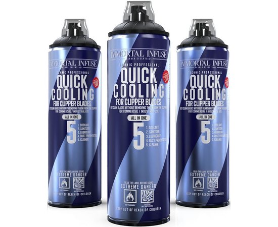 Охолоджуючий спрей 5 в 1 для догляду за іструментами Immortal Infuse INF-130, 400 ml, фото _ab__is.image_number.default