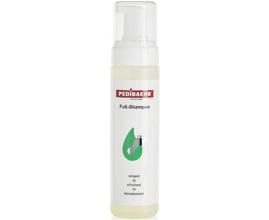 Шампунь для ніг з олією евкаліпта та лемонграсу PediBaehr Fuss-Shampoo Mit Eukalyptus/Zitronengras, 200 ml, фото 