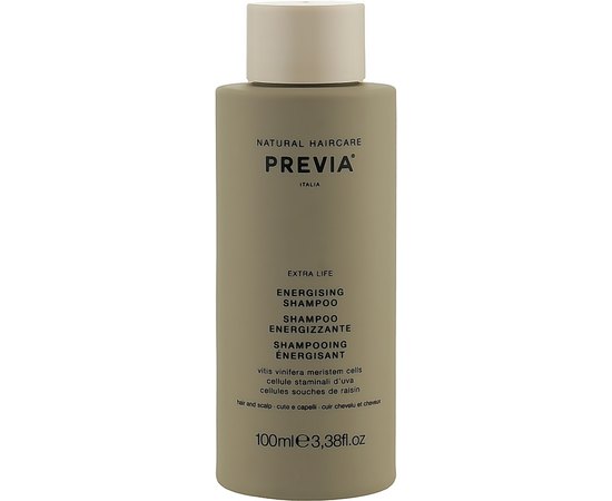 Шампунь для волос Энерджайзинг Previa Vitis Vinifera Meristem Cell Energising Shampoo