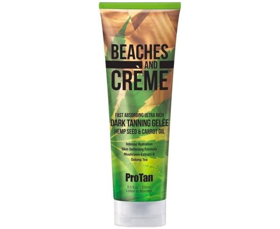 Ультра насыщенный темный гель для загара в солярии Pro Tan Beaches and Creme Dark Tanning Gelee, изображение 3