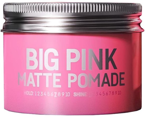 Розовая матовая паста для укладки волос Immortal NYC BIG PINK, 100 ml