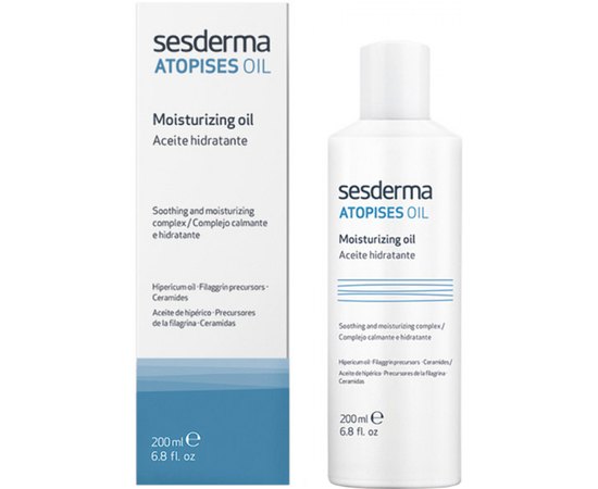 Увлажняющее масло для чувствительной кожи Sesderma Atopises Oil, 200 ml, изображение 2 Увлажняющее масло для чувствительной кожи Sesderma Atopises Oil, 200 ml, изображение 2