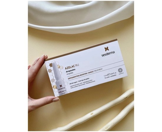 Інтенсивна депігментуюча сироватка з азелаіновою кислотою Sesderma Azelac Ru Depigmenting Ampoules, 10 х 1,5 ml, фото _ab__is.image_number.default