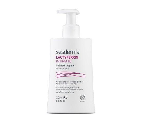 Гель для інтимної гігієни Sesderma Lactyferrin Intimate Hygiene Gel, 250 ml, фото 