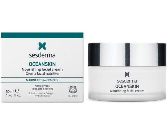 Питательный крем для лица Sesderma Oceanskin Nourishing Facial Cream, изображение 2
