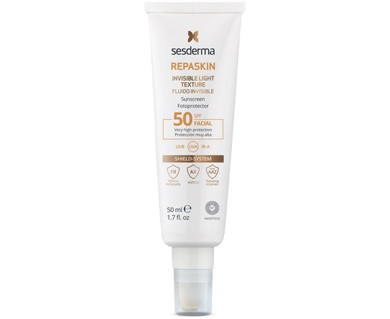 Сонцезахисний флюїд для обличчя Sesderma Repaskin Invisible Fluid SPF50, 50 ml, фото _ab__is.image_number.default