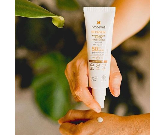 Сонцезахисний флюїд для обличчя Sesderma Repaskin Invisible Fluid SPF50, 50 ml, фото _ab__is.image_number.default