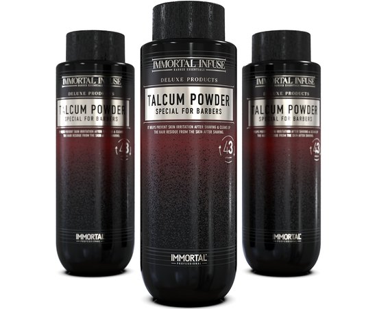 Тальк универсальный Barber Talcum Powder Immortal INF-88, 180g, изображение 2