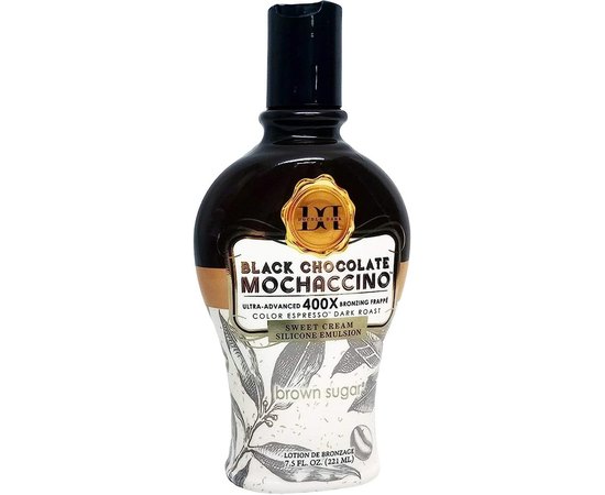 Крем для загара в солярии с ультра темными бронзантами Brown Sugar Black Chocolate Mochaccino 400X, изображение 3