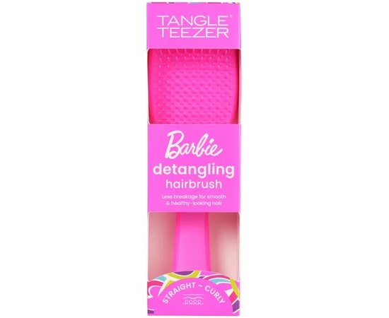 Щітка для волосся Tangle Teezer&Barbie The Wet Detangler Dopamine Pink, фото 