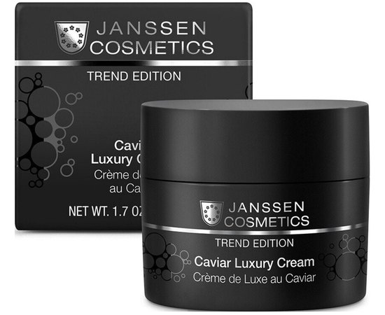 Роскошный крем с экстрактом икры Janssen Cosmeceutical Caviar Luxury Cream, 50 ml