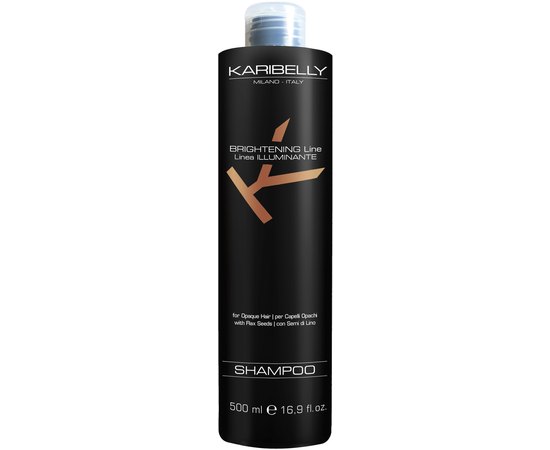 Шампунь для блиску волосся Karibelly Brightening Shampoo, 500 ml, фото 