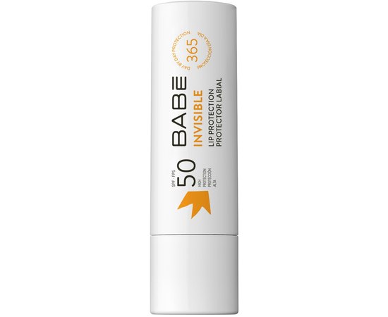 Ультразащитный невидимый бальзам-стик для губ Babe Laboratorios Sun Protection Invisible Lip Protection SPF50, 4 g