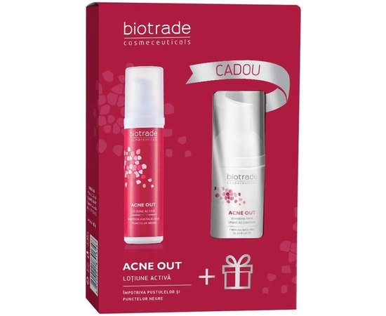 Набор для жирной кожи Лосьон + Пенка Biotrade Acne Out, изображение 2