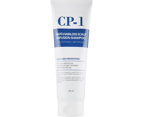 Шампунь для профілактики і лікування випадіння волосся CP-1 Anti-Hair Loss Scalp Infusion Shampoo, 250 ml, фото 