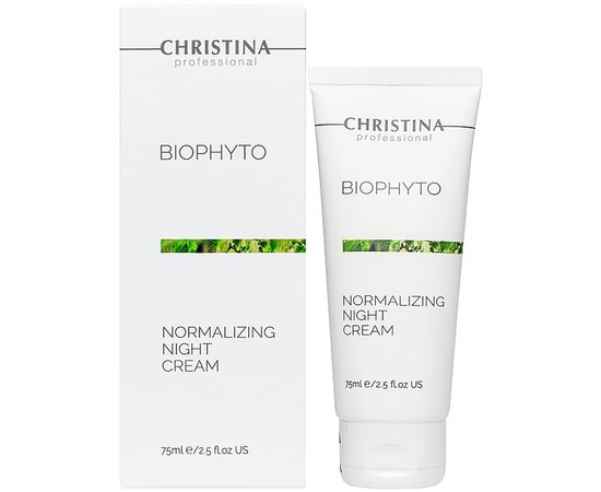 Christina Bio Phyto Normalizing Night Cream Нормалізуючий нічний крем, 75 мл, фото 