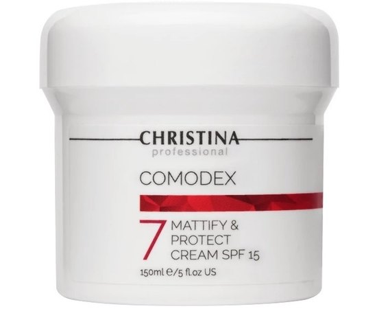 Матирующий крем защитный SPF15 Christina Comodex-Mattify&Protect Cream, изображение 2